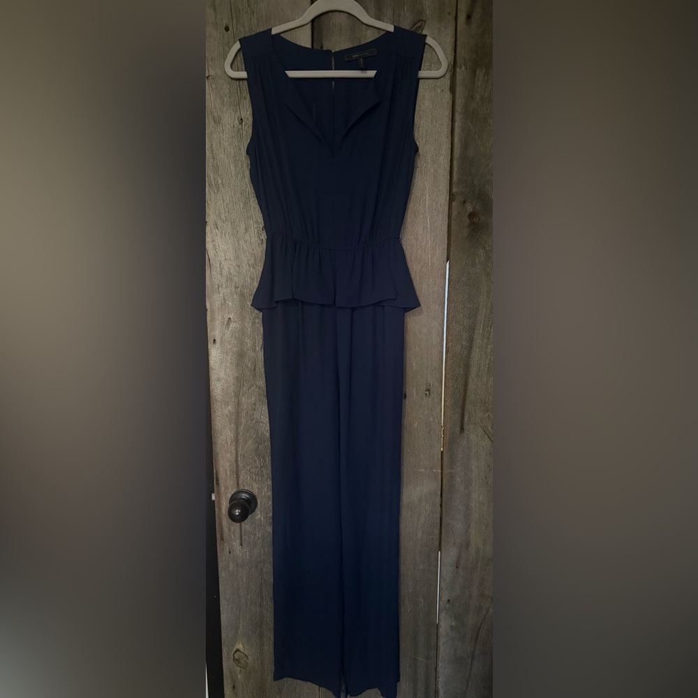 BCBGMaxAzria Navy Jumpsuit